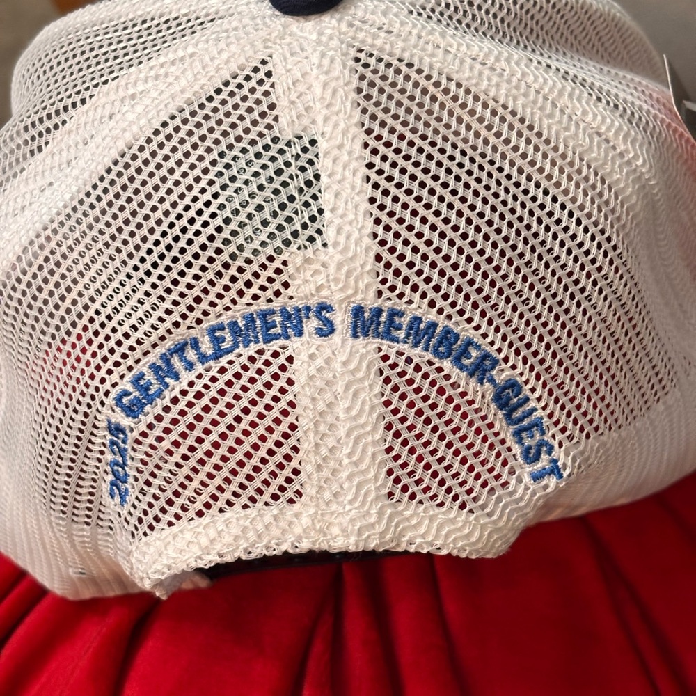 Navy and White Cap Sea Island baseball cap. NWT - Picture 3 of 9